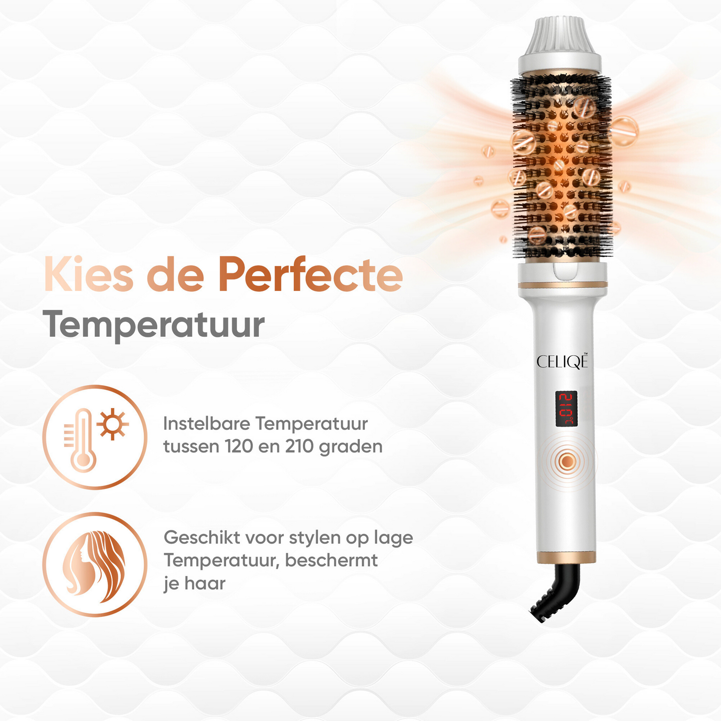 CELIQE™ ICONIQ Hairbrush