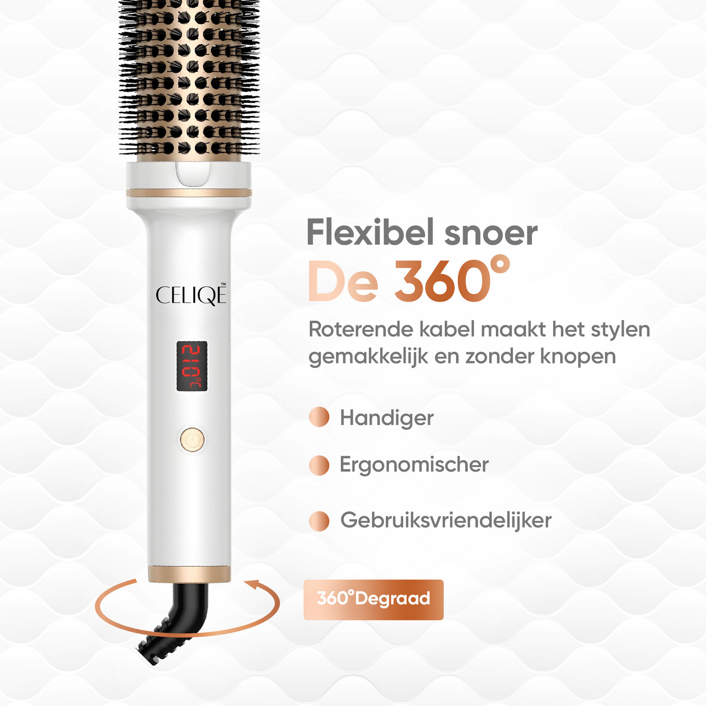 CELIQE™ ICONIQ Hairbrush