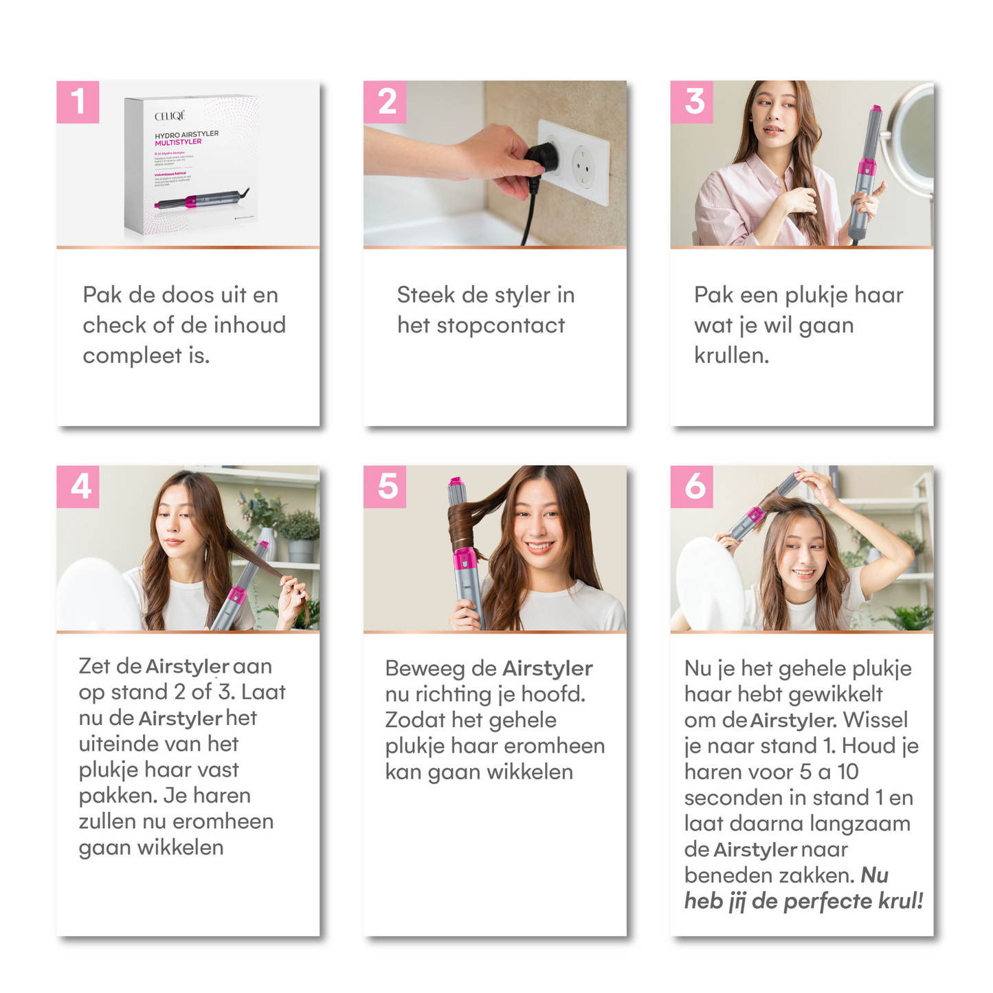 CELIQE™ 5-in-1 Airstyler + Opbergcase