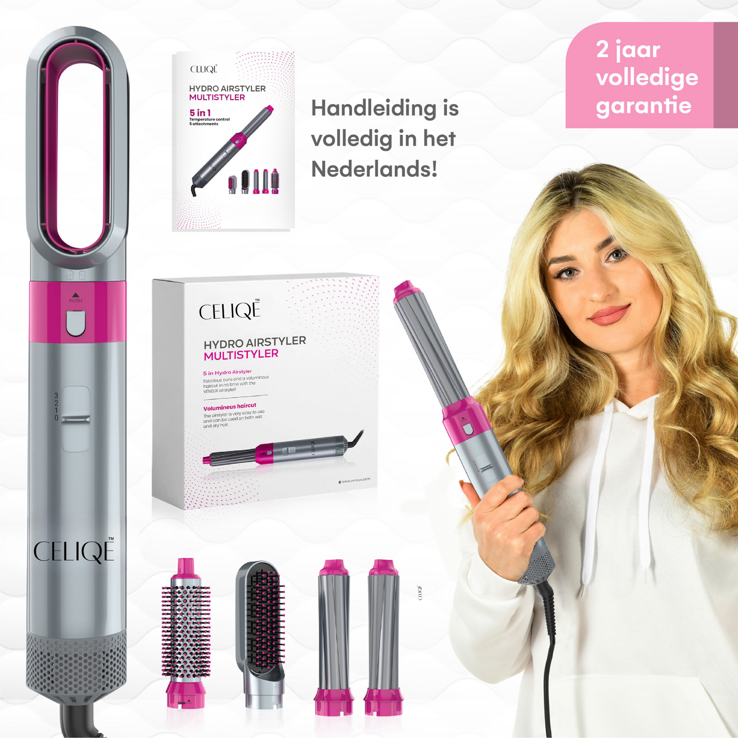 CELIQE™ 5-in-1 Airstyler + Opbergcase