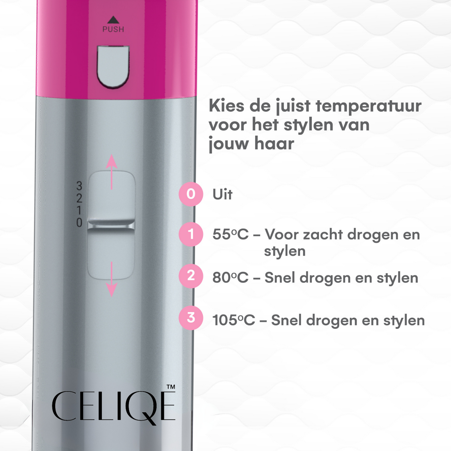 CELIQE™ 5-in-1 Airstyler + Opbergcase